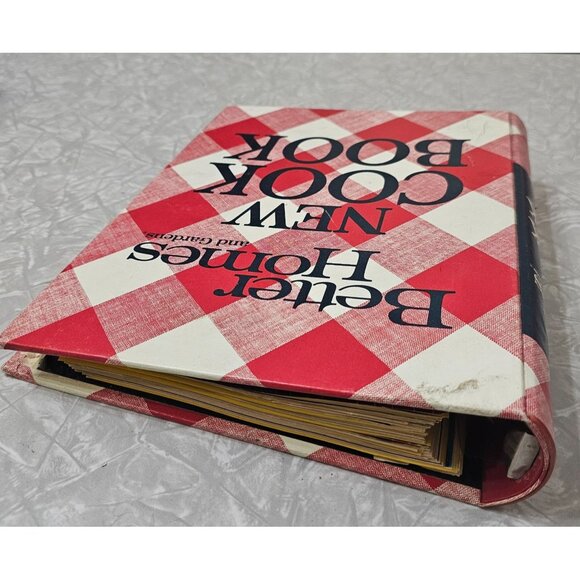 Better Homes New Cookbook 1978 hardcover ephemera paper 5 ring binder good cond. - Picture 4 of 11